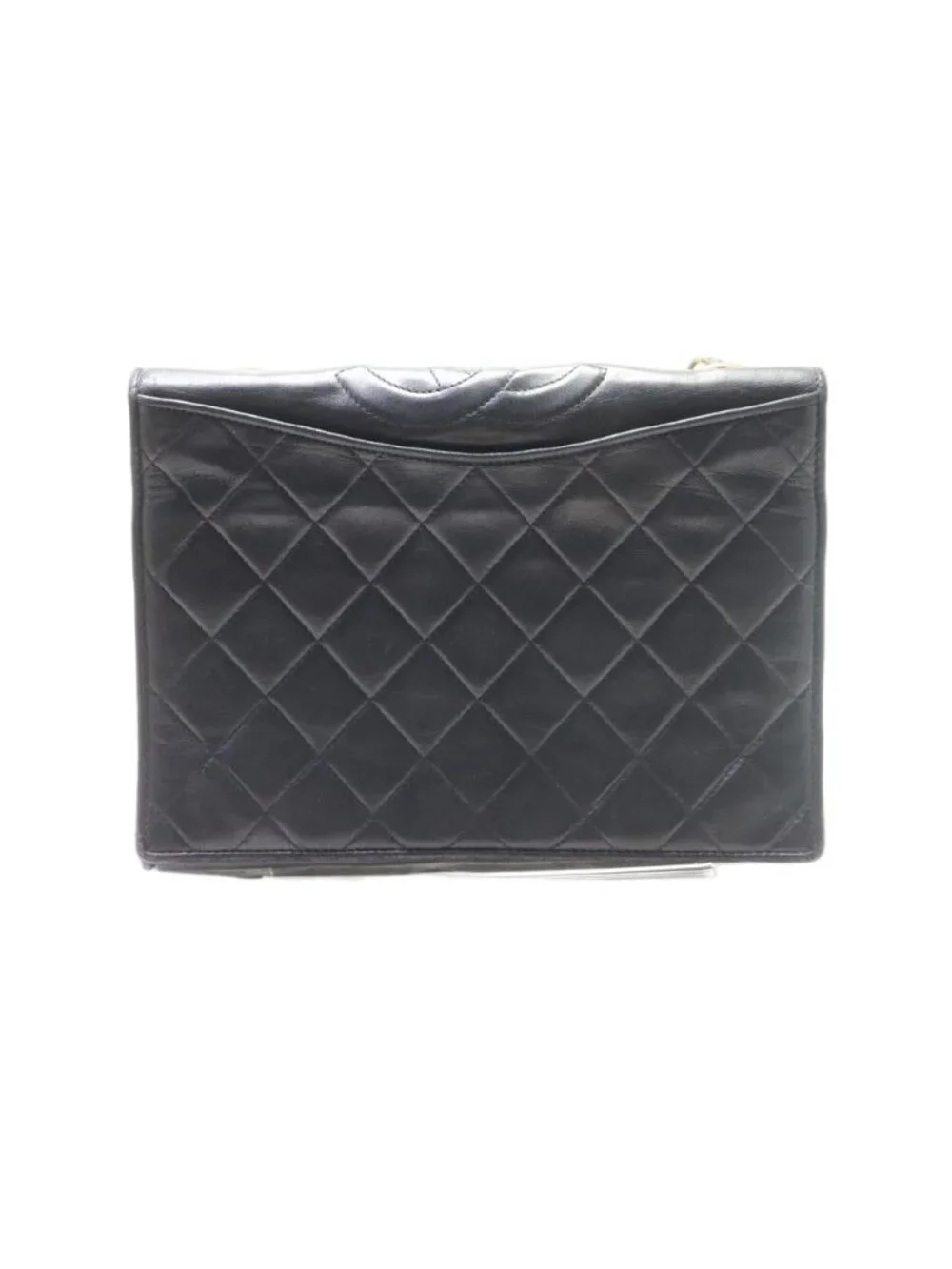 Chanel Quilted Lambskin Chain Shoulder Bag